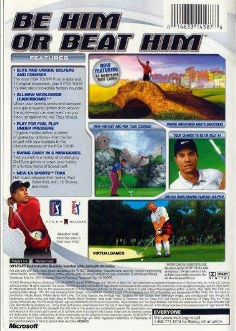Tiger Woods PGA Tour 2003 - GameCube