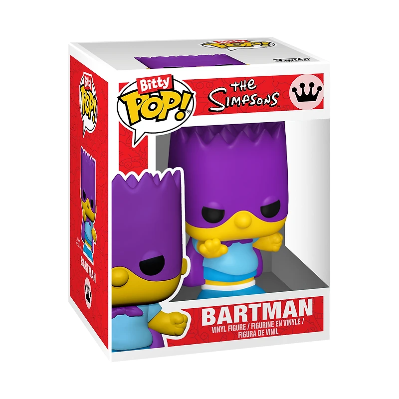 Funko Bitty POP! The Simpsons Vinyl Figure Set 4-Pack (Bart Simpson, Mr. Burns, Krusty the Clown