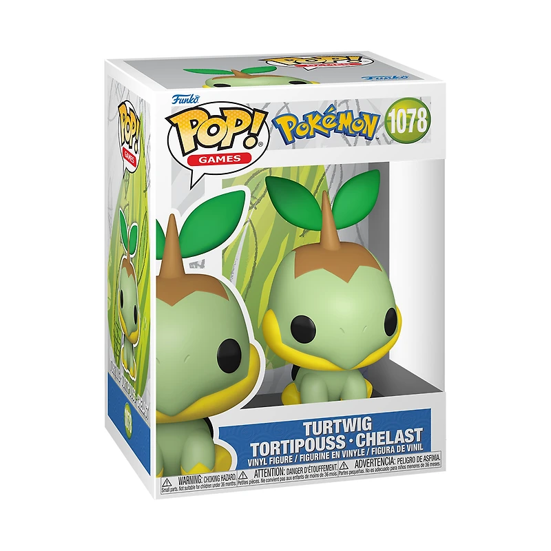 Funko POP! Games: Pokemon Turtwig 3.6-in Vinyl Figure