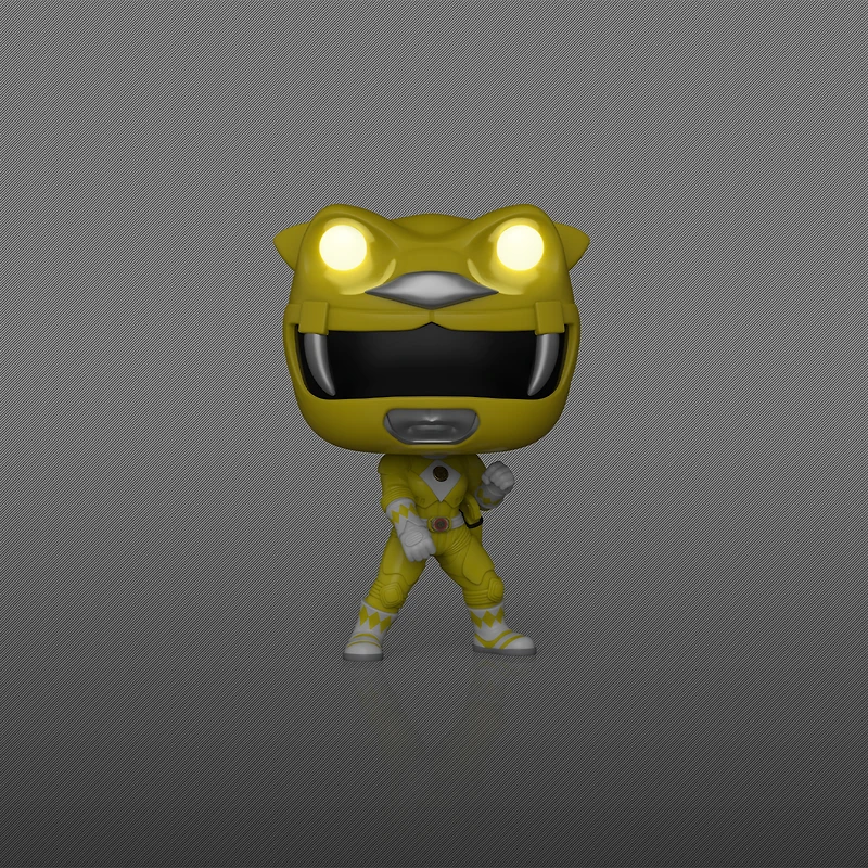 Funko POP! Movies: Mighty Morphin Power Rangers Yellow Ranger (Glow-in-the-dark) 3.7-in Vinyl Figure