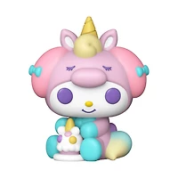 Funko Bitty POP! Sanrio Hello Kitty and Friends Vinyl Figure Set 4-Pack (Kuromi, Hello Kitty–Dessert, My Melody–Unicorn