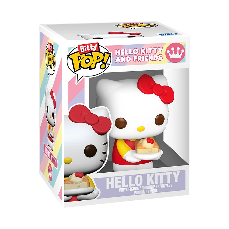 Funko Bitty POP! Sanrio Hello Kitty and Friends Vinyl Figure Set 4-Pack (Kuromi, Hello Kitty–Dessert, My Melody–Unicorn