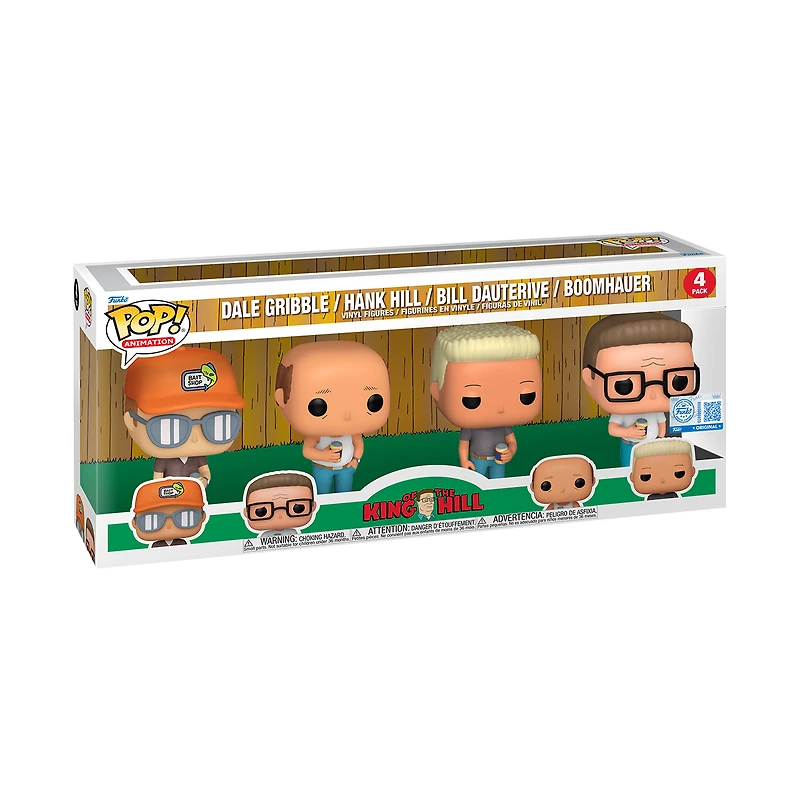 Funko POP! Animation: King Of The Hill Dale Gribble, Hank Hill
