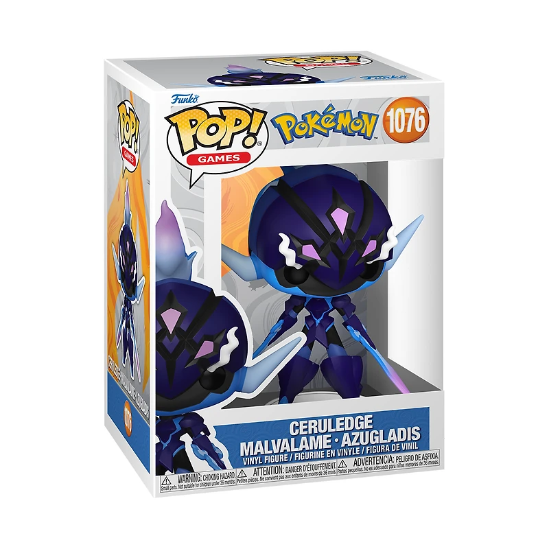 Funko POP! Games: Pokemon Ceruledge 5.2-in Vinyl Figure