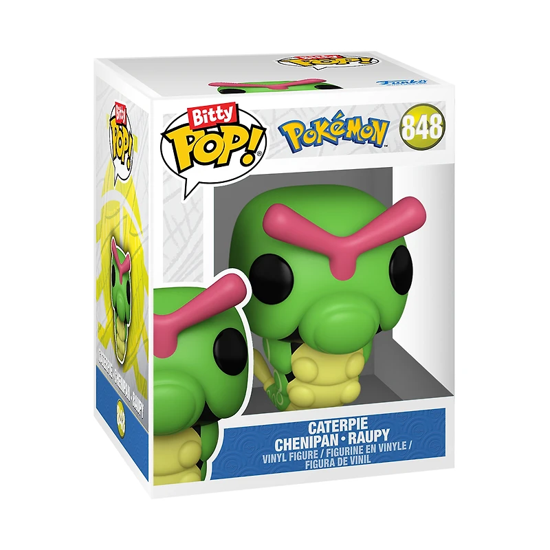Funko Bitty POP! Pokemon Vinyl Figure Set 4-Pack (Pikachu, Vaporeon, Caterpie