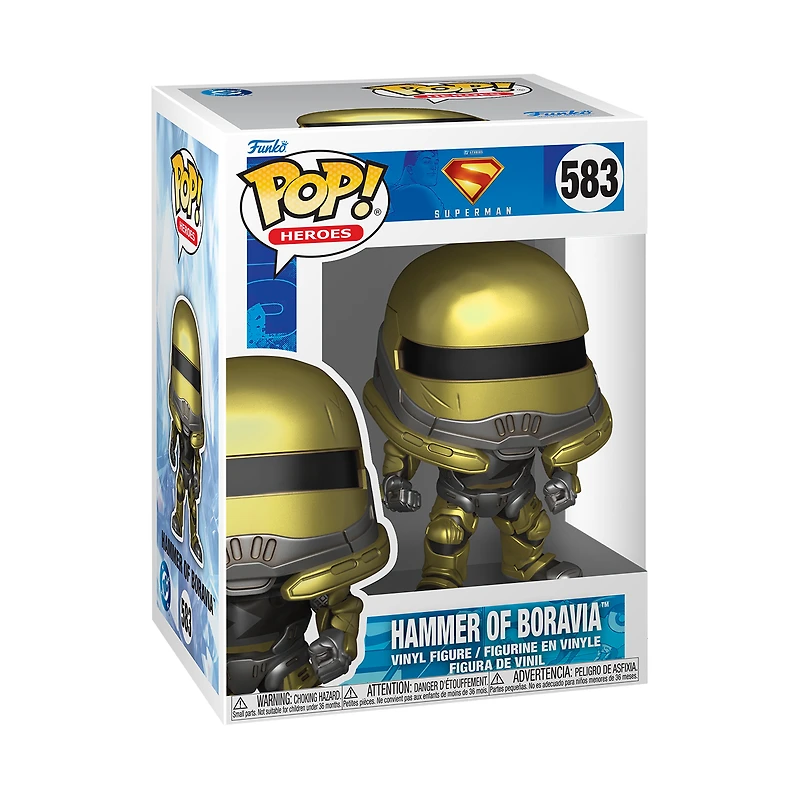 Funko POP! Heroes: Superman (2025) Hammer of Boravia 3.9-in Vinyl Figure