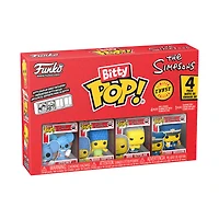 Funko Bitty POP! The Simpsons Vinyl Figure Set 4-Pack (Itchy, Marge Simpson, Moe Szyslak