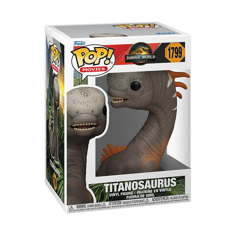 Funko POP! Movies: Jurassic World Rebirth Titanosaurus 5.1-in Vinyl Figure