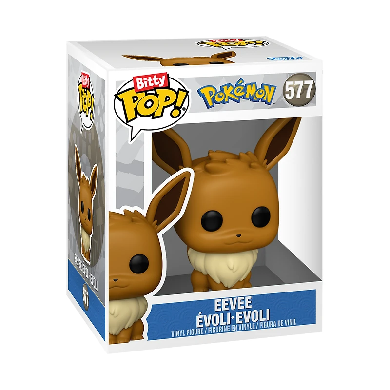 Funko Bitty POP! Pokemon Vinyl Figure Set 4-Pack (Squirtle, Eevee, Growlithe