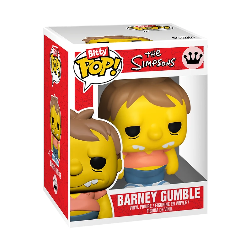 Funko Bitty POP! The Simpsons Vinyl Figure Set 4-Pack (Maggie Simpson, Homer Simpson, Barney Gumble