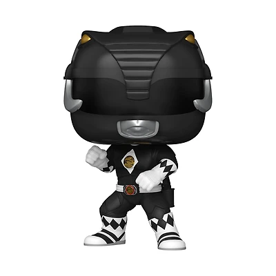 Funko POP! Movies: Mighty Morphin Power Rangers Black Ranger 3.75-in Vinyl Figure