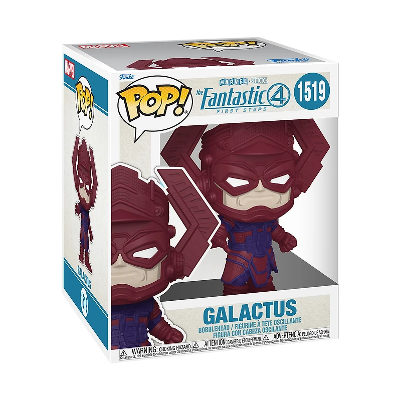 Funko POP! Super: The Fantastic Four: First Steps lineup Galactus 6.8-in Vinyl Figure