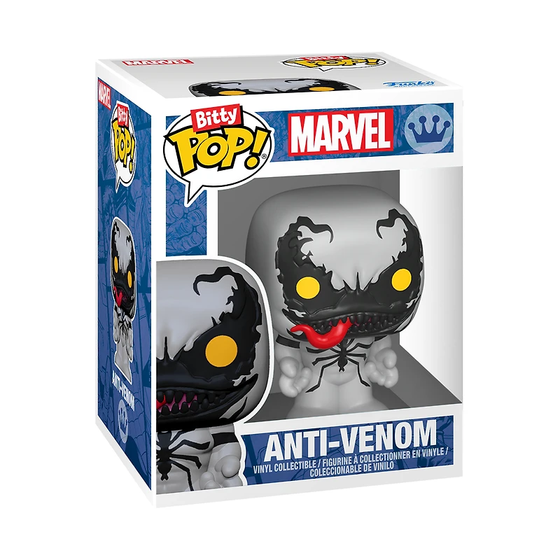 Funko Bitty POP! Venom 0.9-in Vinyl Figure Set 4-Pack (Venom, Anti-Venom, She-Venom