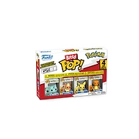 Funko Bitty POP! Pokemon Vinyl Figure Set 4-Pack (Bulbasaur, Flareon, Pichu