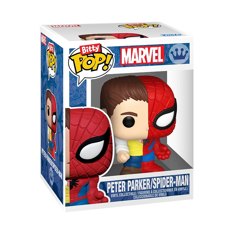 Funko Bitty POP! Marvel Vinyl Figure Set 4-Pack (Peter Parker, Superior Spider-Man, Spider-Man