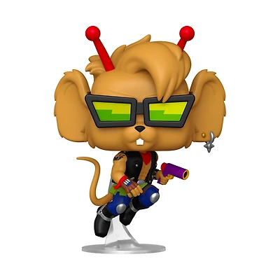 Funko POP! Animation: Biker Mice from Mars Throttle 5-in Vinyl Figure