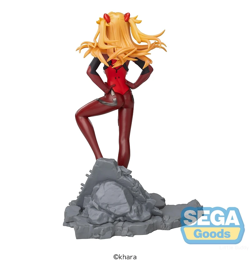 Luminasta Evangelion: Thrice Upon A Time 30th Anniversary Asuka Langley 9.1-in Figure
