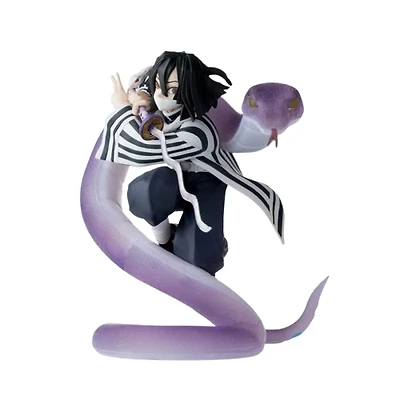 Xross Link Anime Demon Slayer: Kimetsu no Yaiba Obanai Iguro 5.5-in Statue