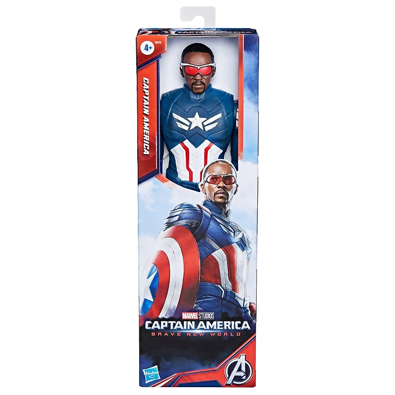 Hasbro Marvel Captain America: Brave New World - Captain America 12-in Action Figure