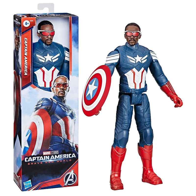 Hasbro Marvel Captain America: Brave New World - Captain America 12-in Action Figure