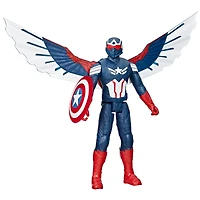 Marvel Studios Captain America: Brave New World - Captain America 12-in Action Figure Set