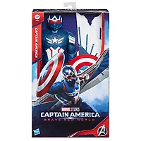Marvel Studios Captain America: Brave New World - Captain America 12-in Action Figure Set
