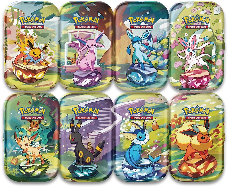 Pokemon Trading Card Game Prismatic Evolutions Mini Tin (Styles May Vary