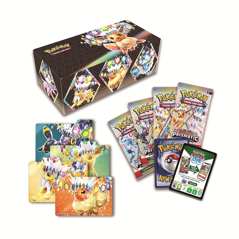 Pokemon Trading Card Game Prismatic Evolutions Surprise Box (Styles May Vary