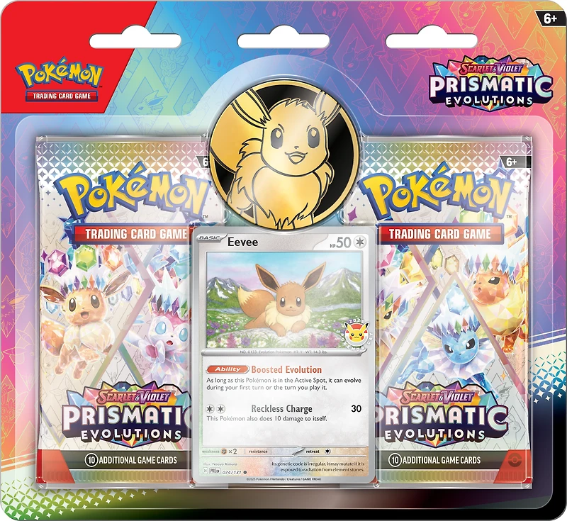Pokemon Trading Card Game Prismatic Evolutions Blister Booster Pack