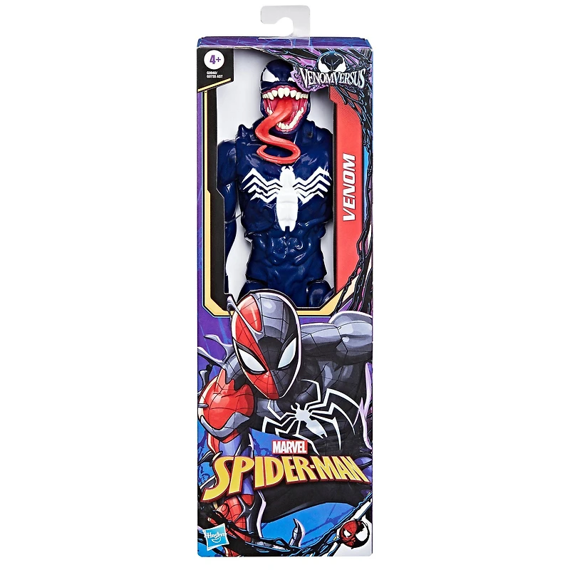 Hasbro Marvel Spider-Man Venom vs Titan Hero Series Venom Action Figure