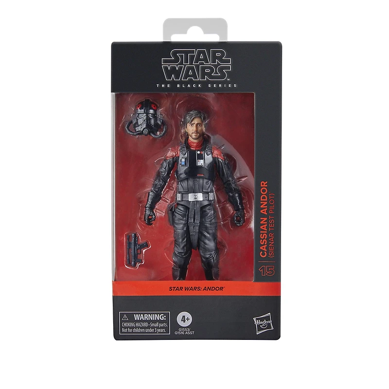 Hasbro Star Wars The Black Series: Cassian Andor (Sienar Test Pilot) 6-in Action Figure