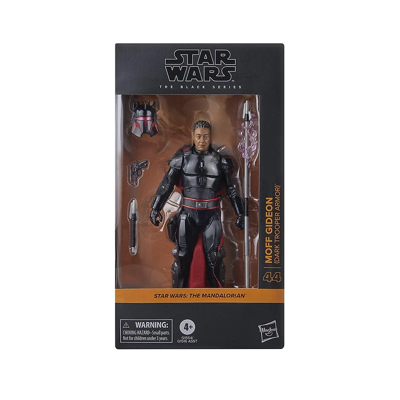 Hasbro Star Wars The Black Series: Mandalorian Moff Gideon (Dark Trooper Armor) 6-in Action Figure