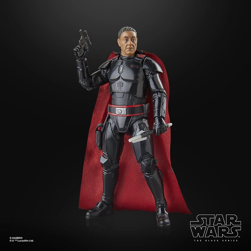 Hasbro Star Wars The Black Series: Mandalorian Moff Gideon (Dark Trooper Armor) 6-in Action Figure