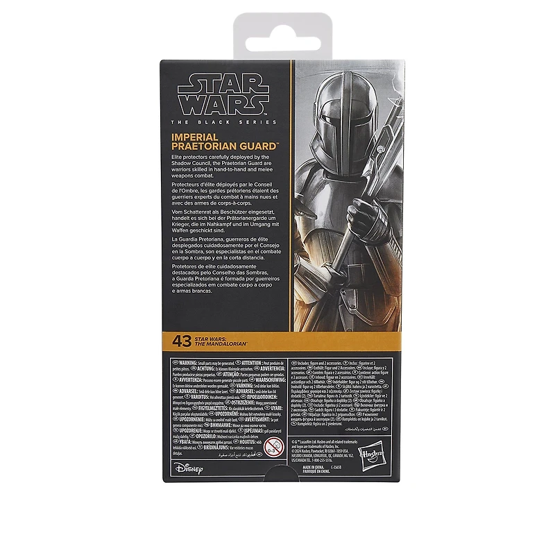 Hasbro Star Wars The Black Series: Mandalorian Imperial Praetorian Guard 6-in Action Figure