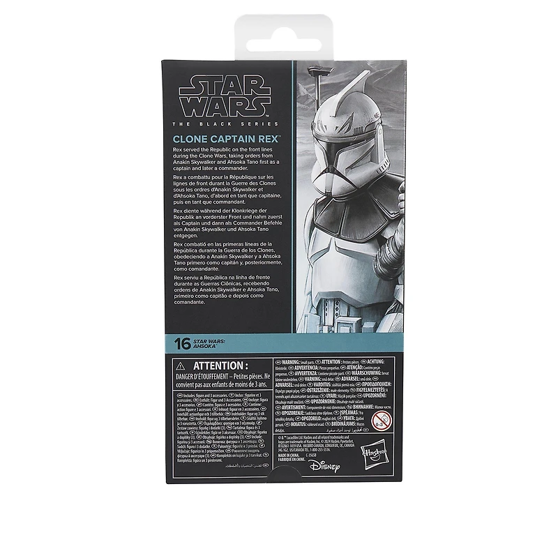 Hasbro Star Wars The Black Series Star Wars: Ahsoka Clone Captain Rex 6-in Action Figure