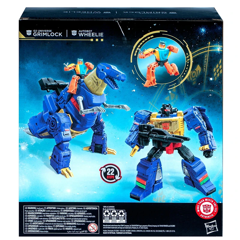Hasbro Transformers Generations G2 Universe Grimlock 7.5-in Action Figure