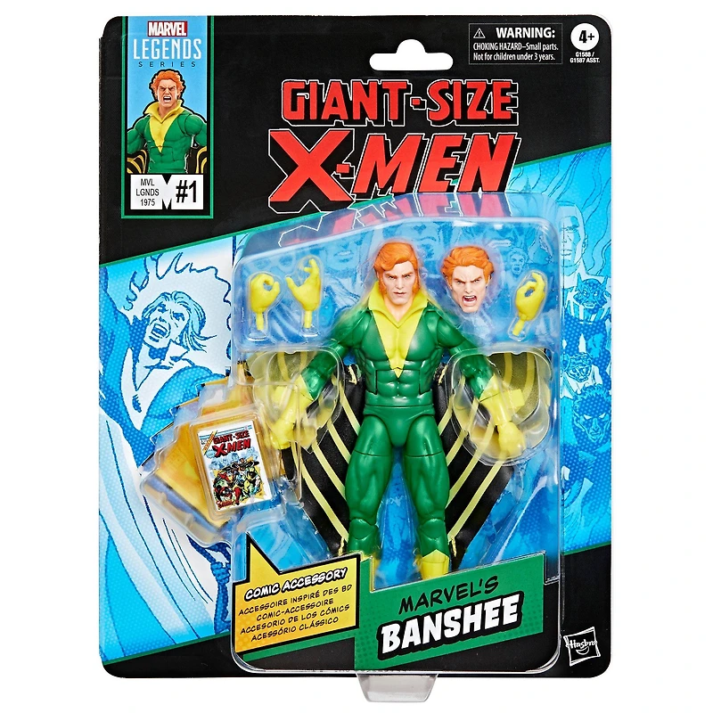 Hasbro Marvel Legends Giant-Size X-Men Banshee 6-in Action Figure