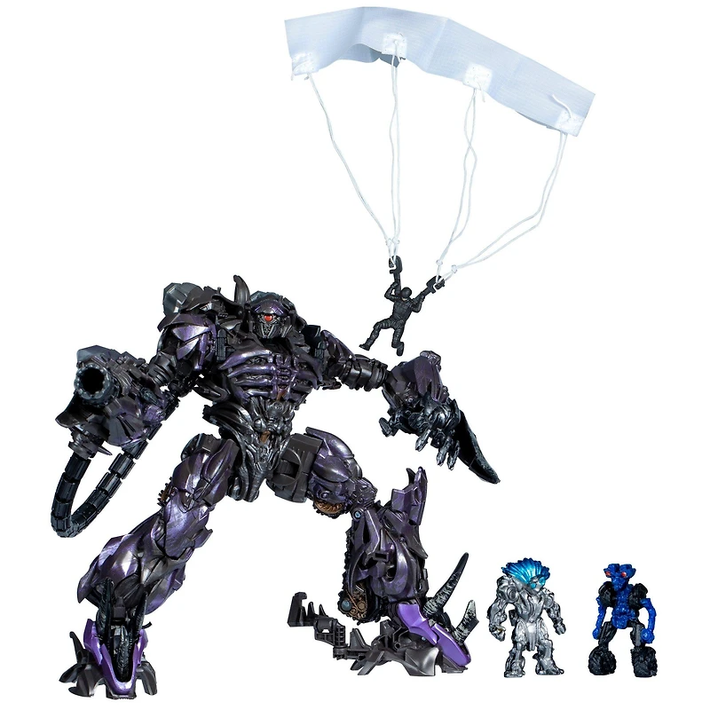 Hasbro Transformers Toys Studio Series Leader Class Transformers: Dark Of The Moon Shockwave 8.5-in Action Figure
