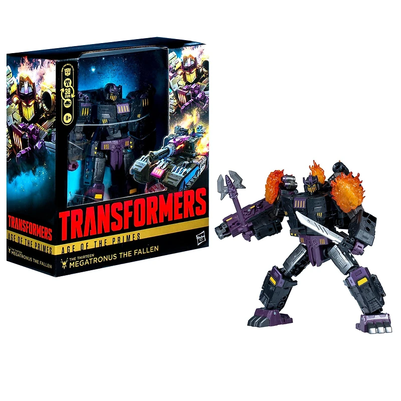 Hasbro Transformers Generations Age of the Prime Thirteen Megatronus the Fallen 7.5-in Action Figure