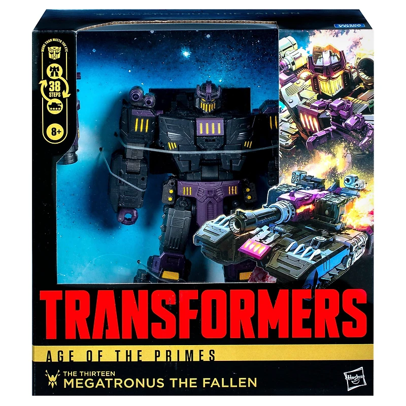 Hasbro Transformers Generations Age of the Prime Thirteen Megatronus the Fallen 7.5-in Action Figure