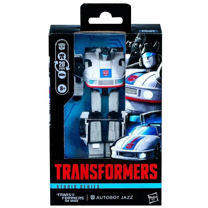 Hasbro Transformers Toys Studio Series Deluxe Class Transformers: The Movie Autobot Jazz 4.5-in Action Figure