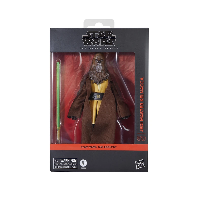 Hasbro Star Wars The Black Series Jedi Master Kelnacca (Star Wars: The Acolyte) Deluxe Collectible 6-In Action Figure