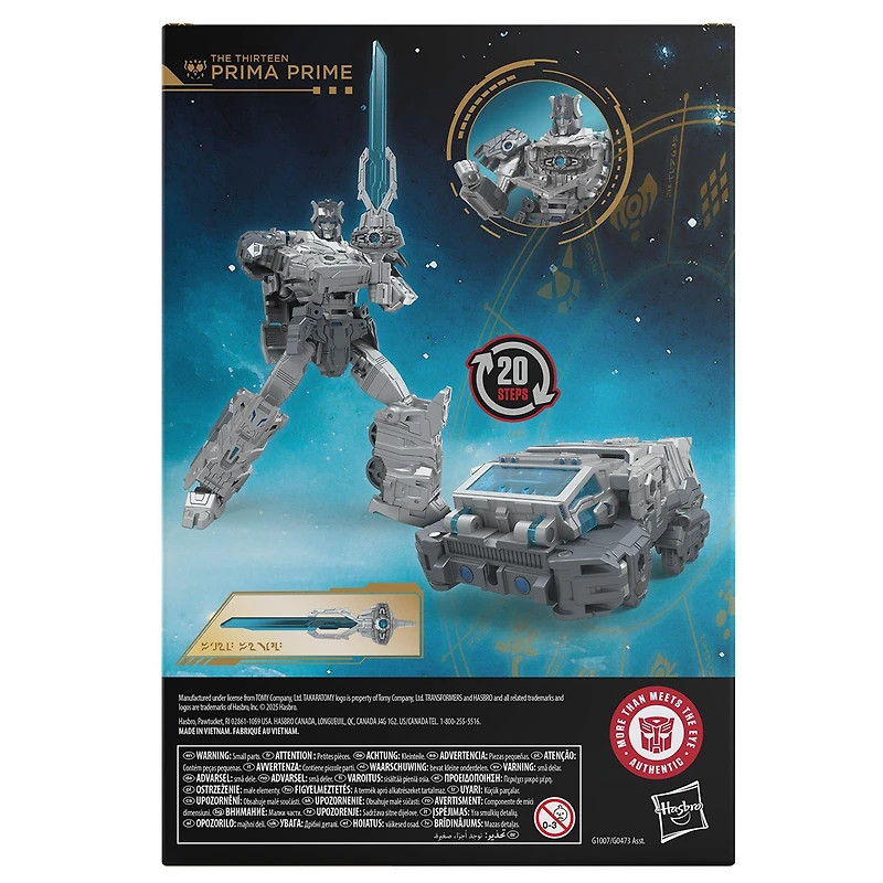 Hasbro Transformers Generations Age of the Primes Voyager Class The Thirteen Prima Prime 7-in Action Figure