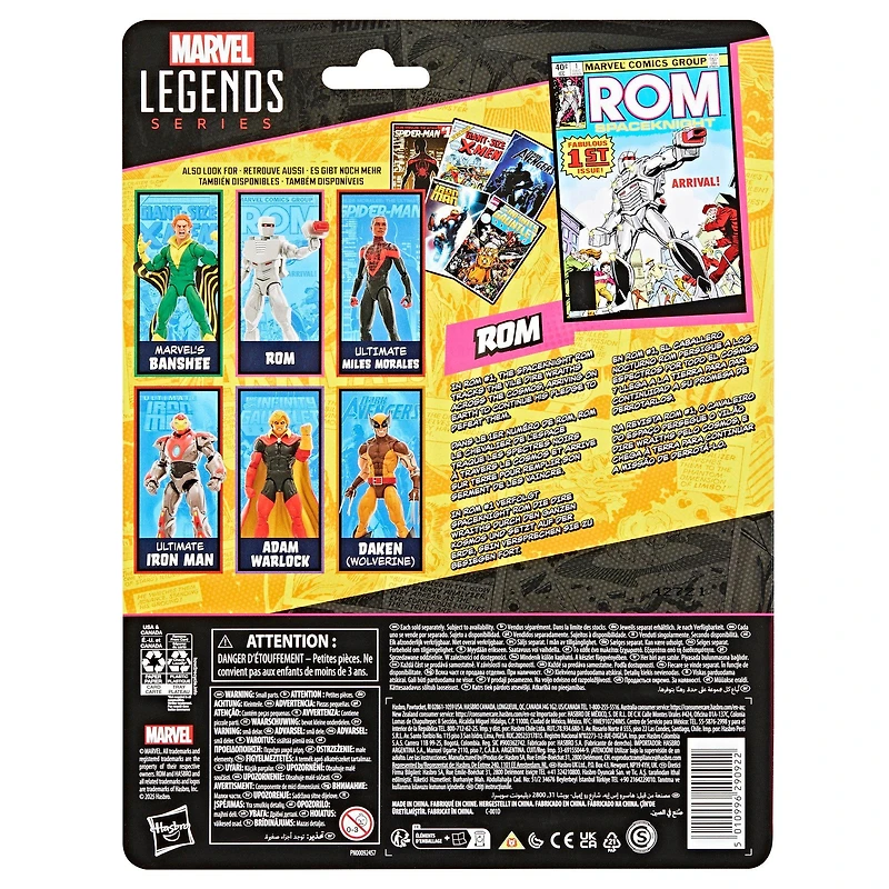 Hasbro Marvel Legends Rom the Space Knight 6-in Action Figure