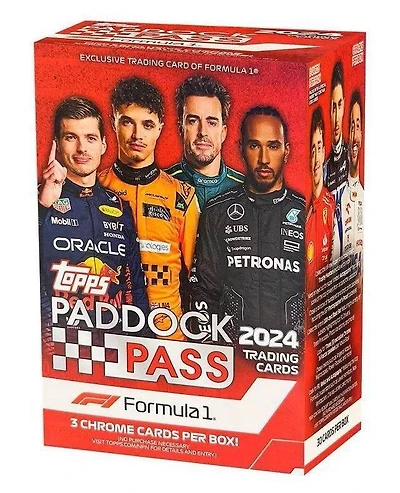 2024 Topps Formula 1 Paddock Pass Blaster Box