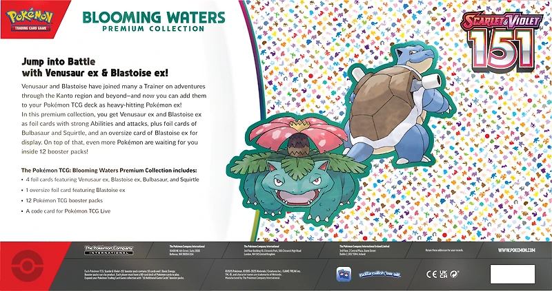 Pokemon Trading Card Game: Blooming Waters Premium Collection