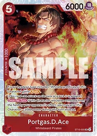 One Piece Card Game: Red Edward Newgate Starter Deck (ST-15)