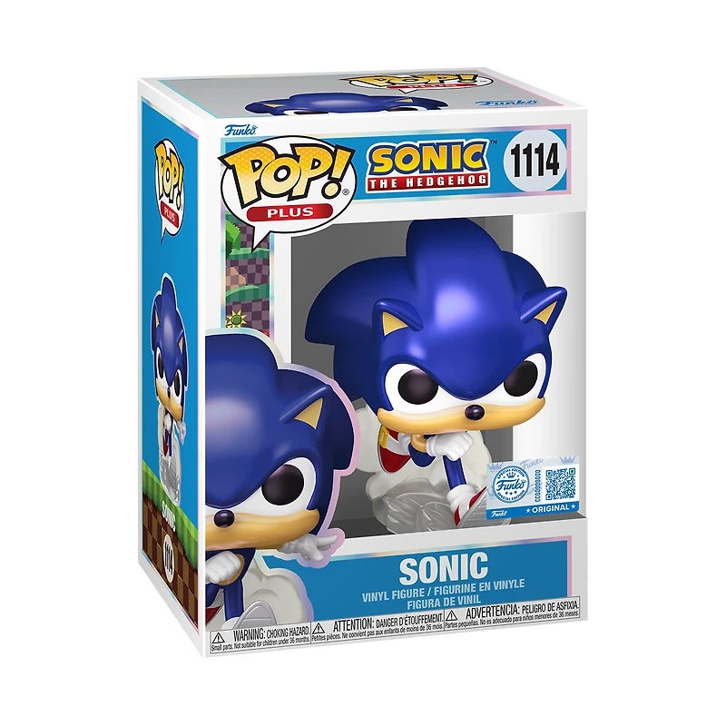 Funko POP! Plus: Sonic the Hedgehog Pearl 4-in Vinyl Figure