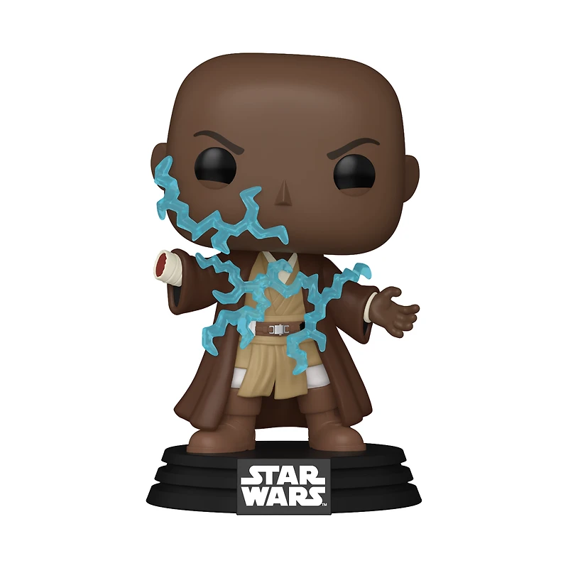 Funko POP! Star Wars: Revenge of the Sith Mace Windu 3.8-in Vinyl Bobblehead Figure GameStop Exclusive