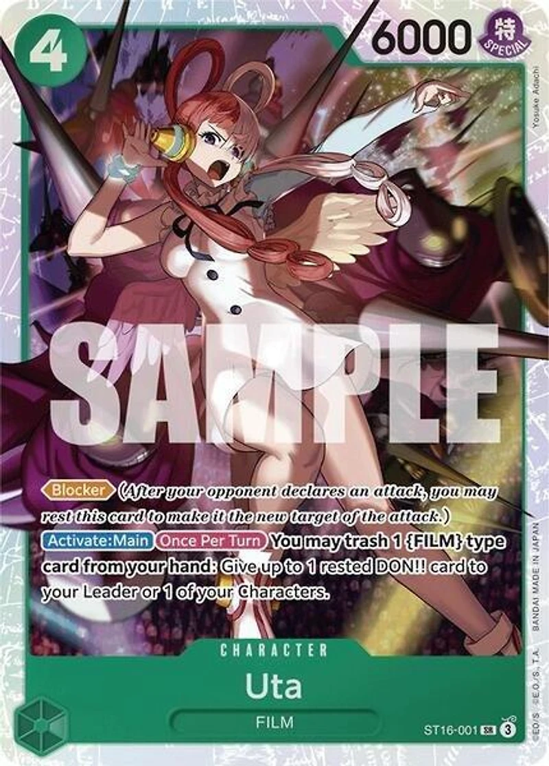 One Piece Trading Card Game: Green Uta Starter Deck